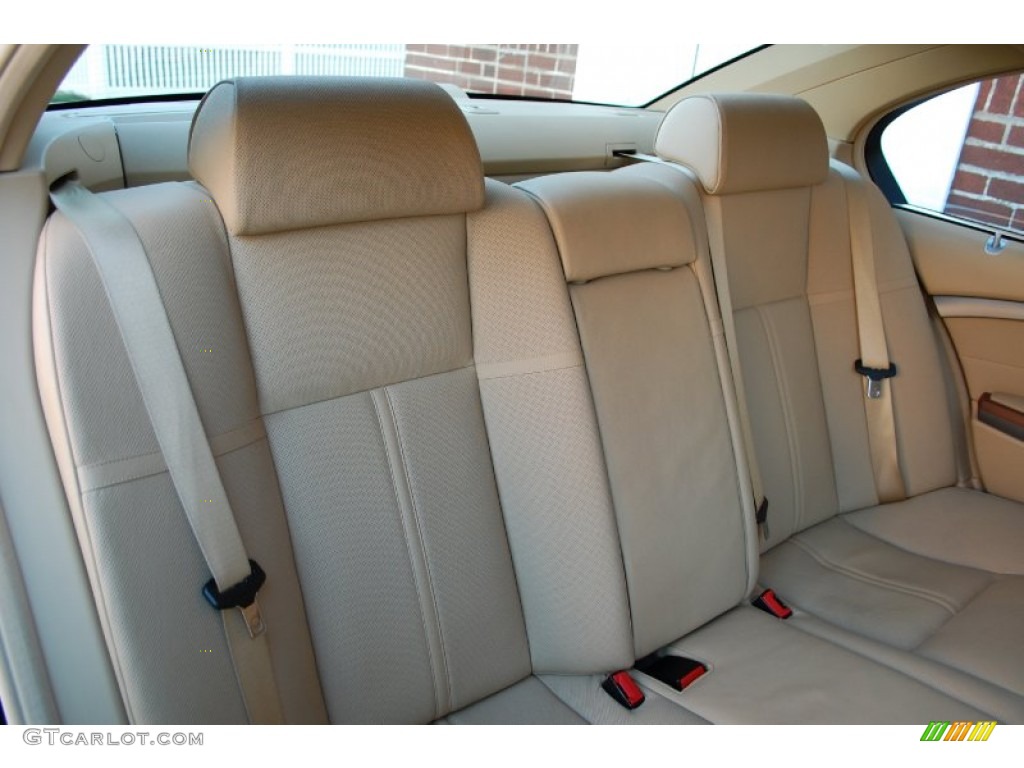 2003 7 Series 745i Sedan - Orient Blue Metallic / Dark Beige/Beige III photo #121