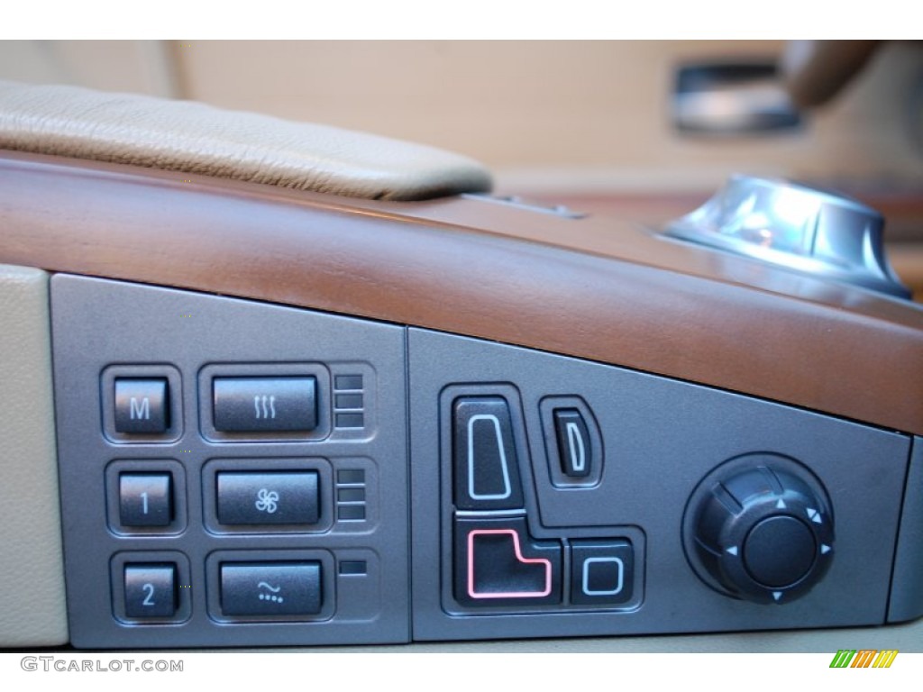 2003 7 Series 745i Sedan - Orient Blue Metallic / Dark Beige/Beige III photo #125