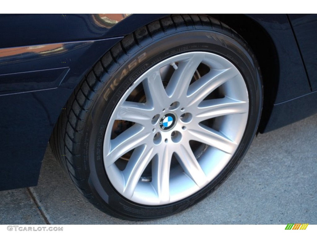 2003 7 Series 745i Sedan - Orient Blue Metallic / Dark Beige/Beige III photo #129