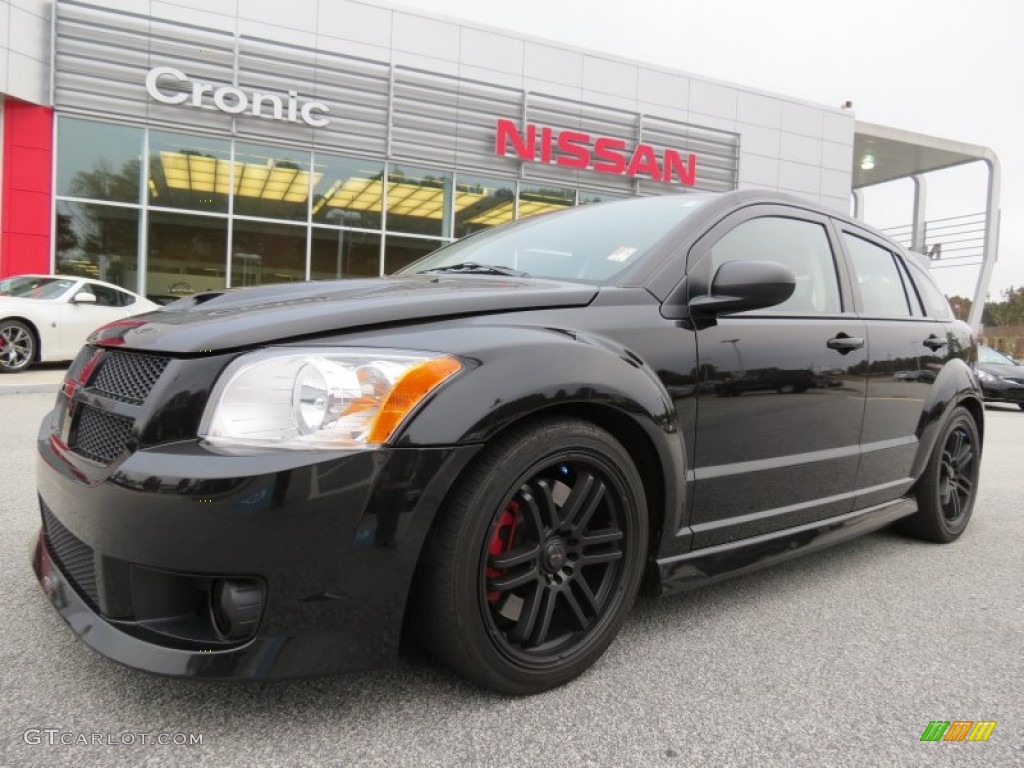 Brilliant Black Crystal Pearl Dodge Caliber