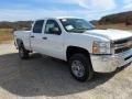 2014 Summit White Chevrolet Silverado 2500HD WT Crew Cab 4x4  photo #3