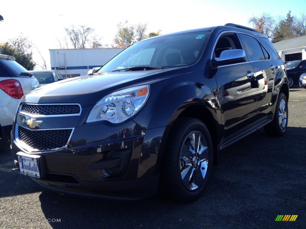 2014 Equinox LT AWD - Black Granite Metallic / Light Titanium/Jet Black photo #1