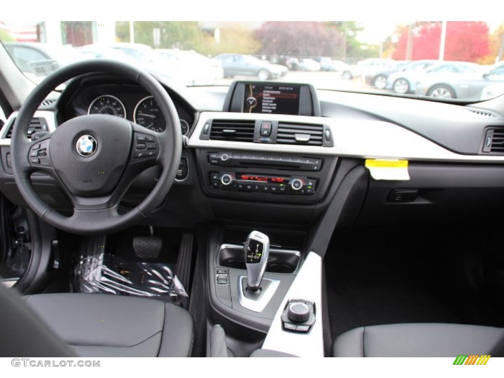 2013 3 Series 328i Sedan - Mineral Grey Metallic / Black photo #13