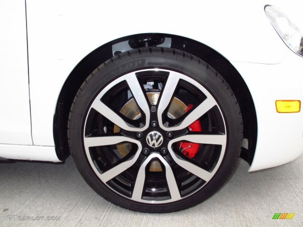 2014 Volkswagen GTI 4 Door Wolfsburg Edition Wheel Photo #87628312