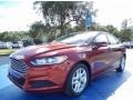 2014 Sunset Ford Fusion SE EcoBoost  photo #1