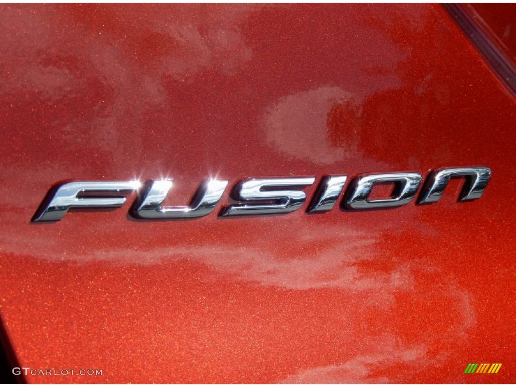 2014 Fusion SE EcoBoost - Sunset / Dune photo #4