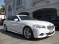 2013 Alpine White BMW 5 Series 550i Sedan  photo #1