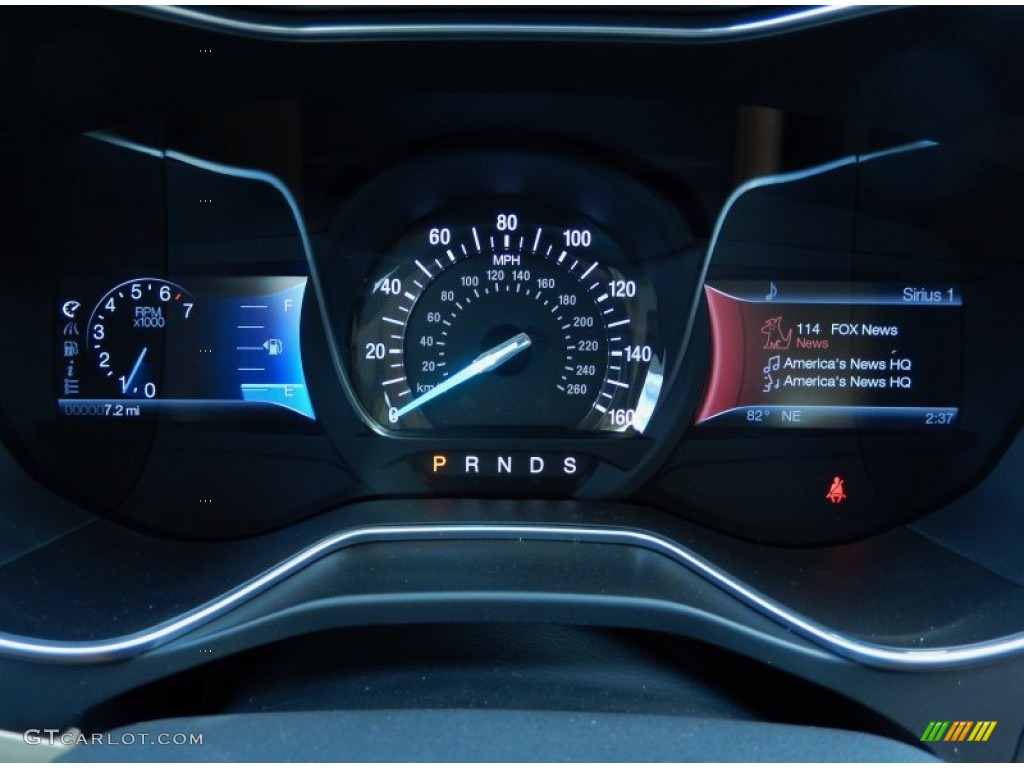 2014 Fusion SE EcoBoost - Sunset / Dune photo #9