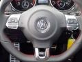 Intelagos Plaid Cloth Steering Wheel Photo for 2014 Volkswagen GTI #87628534