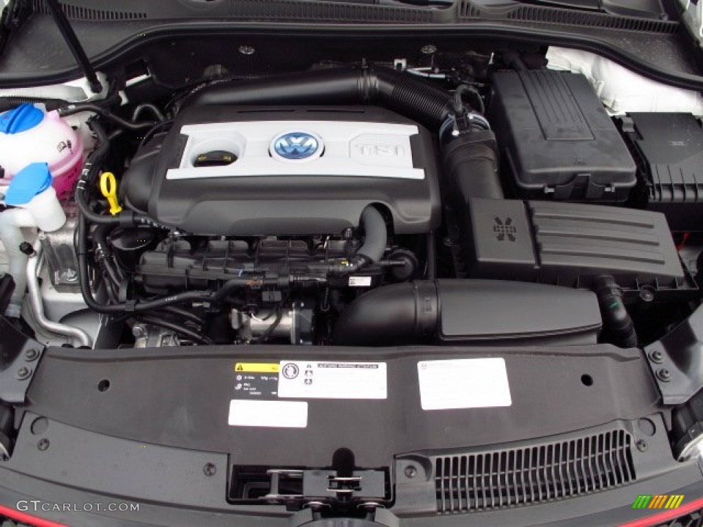 2014 Volkswagen GTI 4 Door Wolfsburg Edition 2.0 Liter FSI Turbocharged DOHC 16-Valve VVT 4 Cylinder Engine Photo #87628669