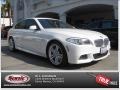 2013 Alpine White BMW 5 Series 550i Sedan  photo #26