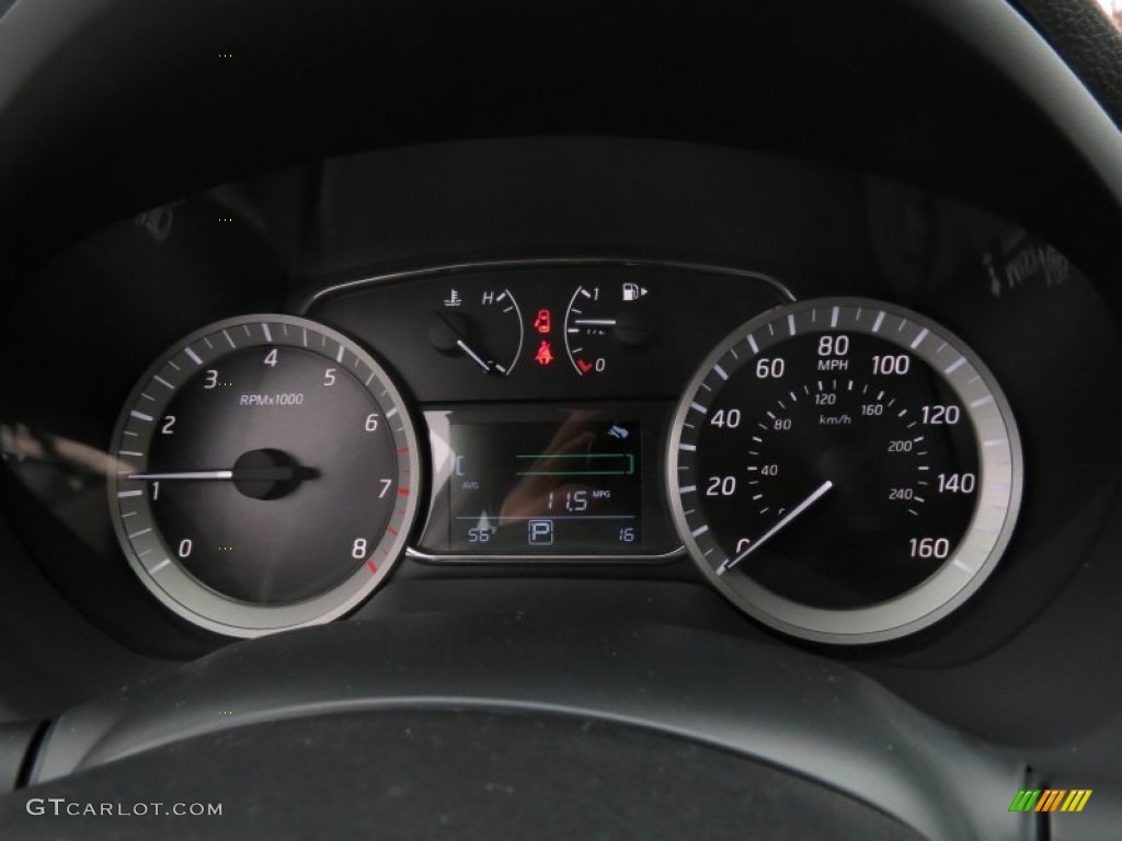 2013 Nissan Sentra SV Gauges Photo #87629293