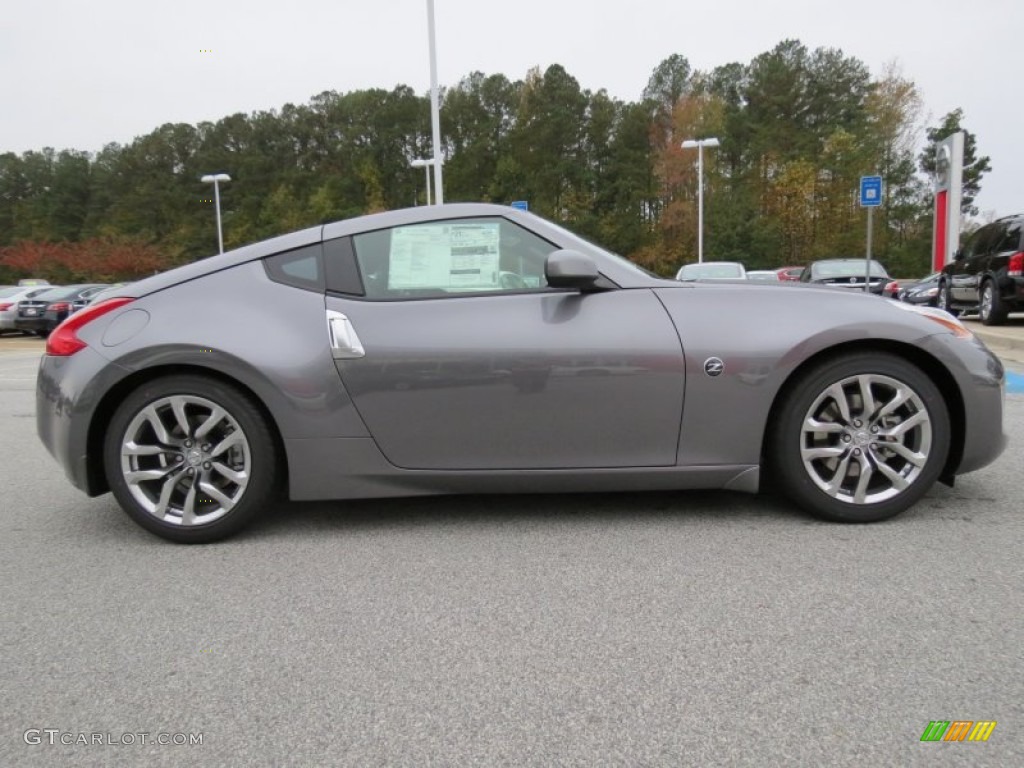 Gun Metallic 2014 Nissan 370Z Touring Coupe Exterior Photo #87629497