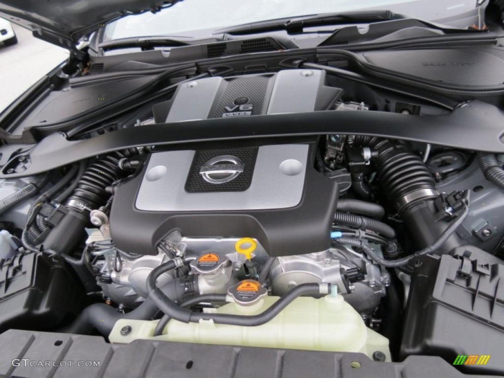 2014 Nissan 370Z Touring Coupe 3.7 Liter DOHC 24-Valve CVTCS V6 Engine Photo #87629617