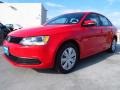 2014 Tornado Red Volkswagen Jetta SE Sedan  photo #3