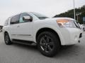 2014 Pearl White Nissan Armada Platinum  photo #7