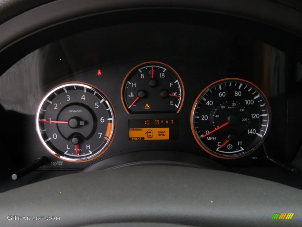 2014 Nissan Armada Platinum Gauges Photo #87631288
