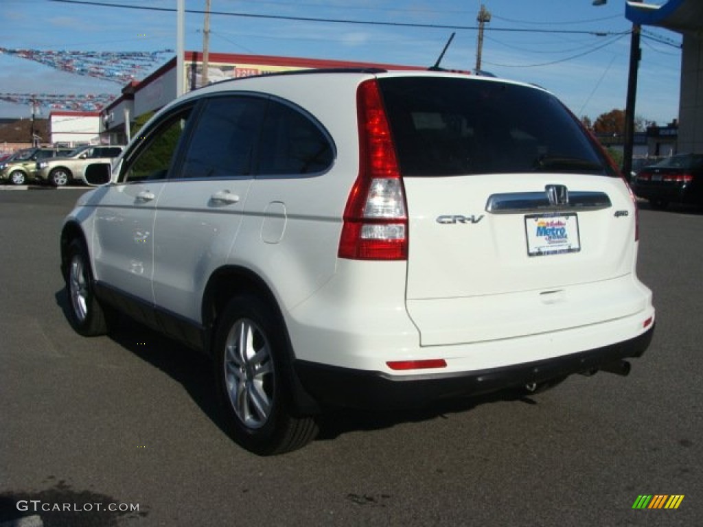 2011 CR-V EX-L 4WD - Taffeta White / Gray photo #6