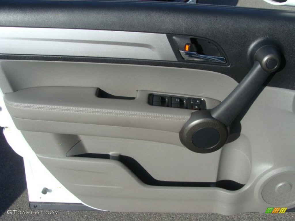 2011 CR-V EX-L 4WD - Taffeta White / Gray photo #7