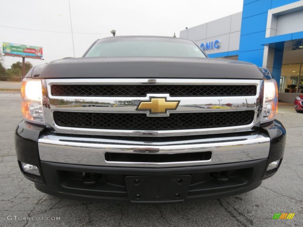 2011 Silverado 1500 LT Extended Cab - Black / Ebony photo #2