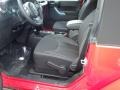 2014 Flame Red Jeep Wrangler Sahara 4x4  photo #4