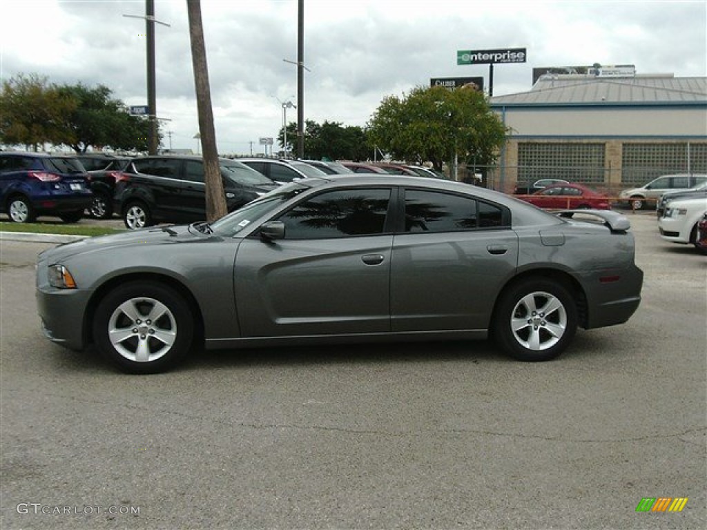 2012 Charger SE - Tungsten Metallic / Black photo #3