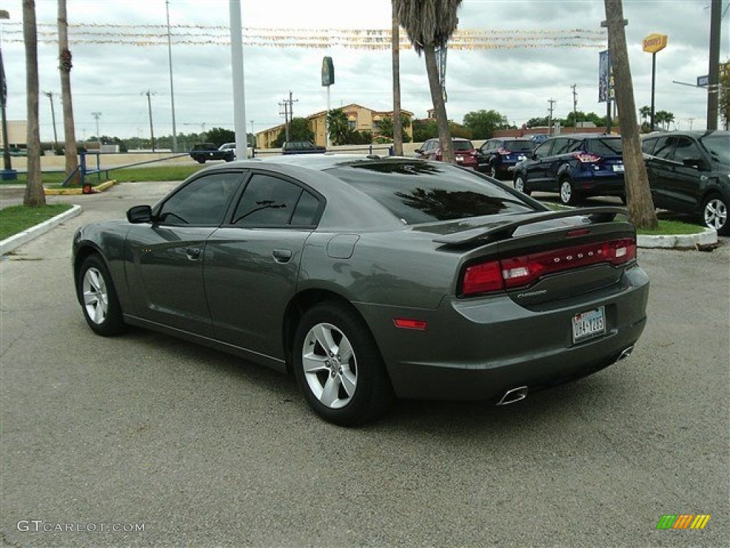 2012 Charger SE - Tungsten Metallic / Black photo #4