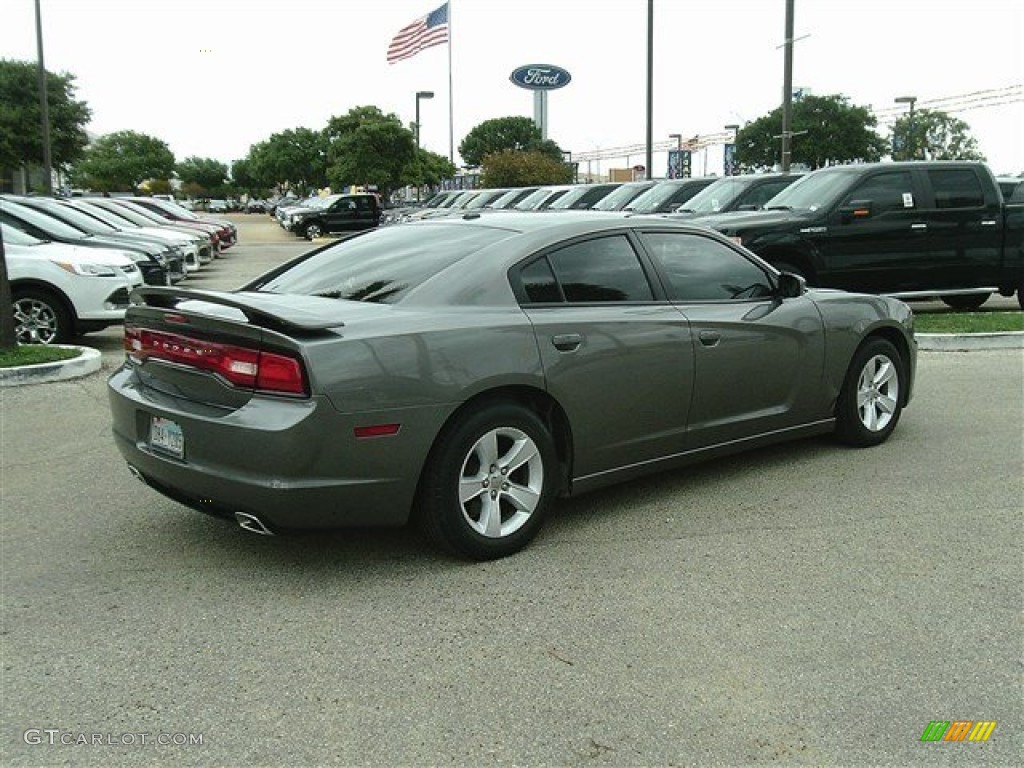 2012 Charger SE - Tungsten Metallic / Black photo #6