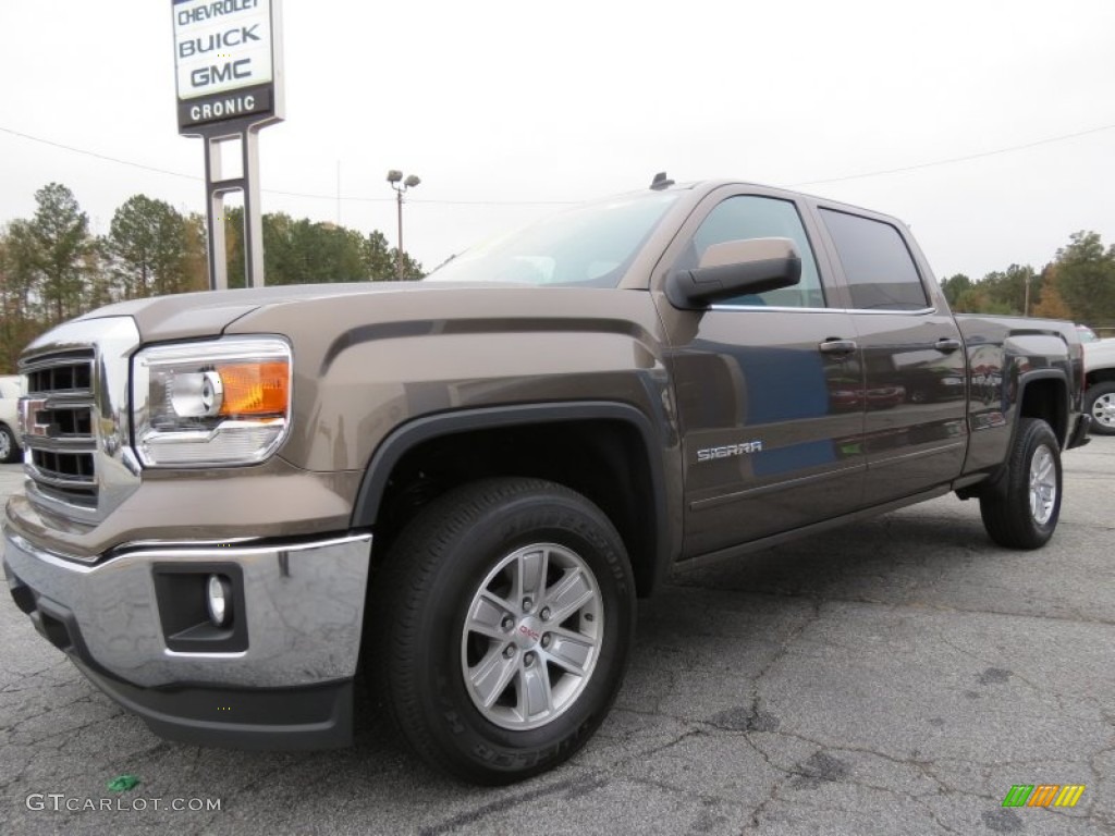 2014 Bronze Alloy Metallic GMC Sierra 1500 SLE Crew Cab 87618239 Photo
