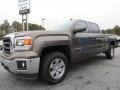 2014 Bronze Alloy Metallic GMC Sierra 1500 SLE Crew Cab  photo #3