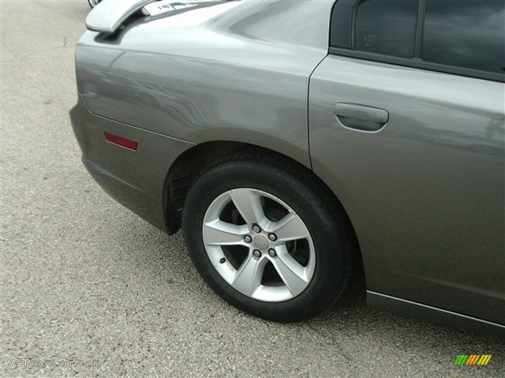 2012 Charger SE - Tungsten Metallic / Black photo #10
