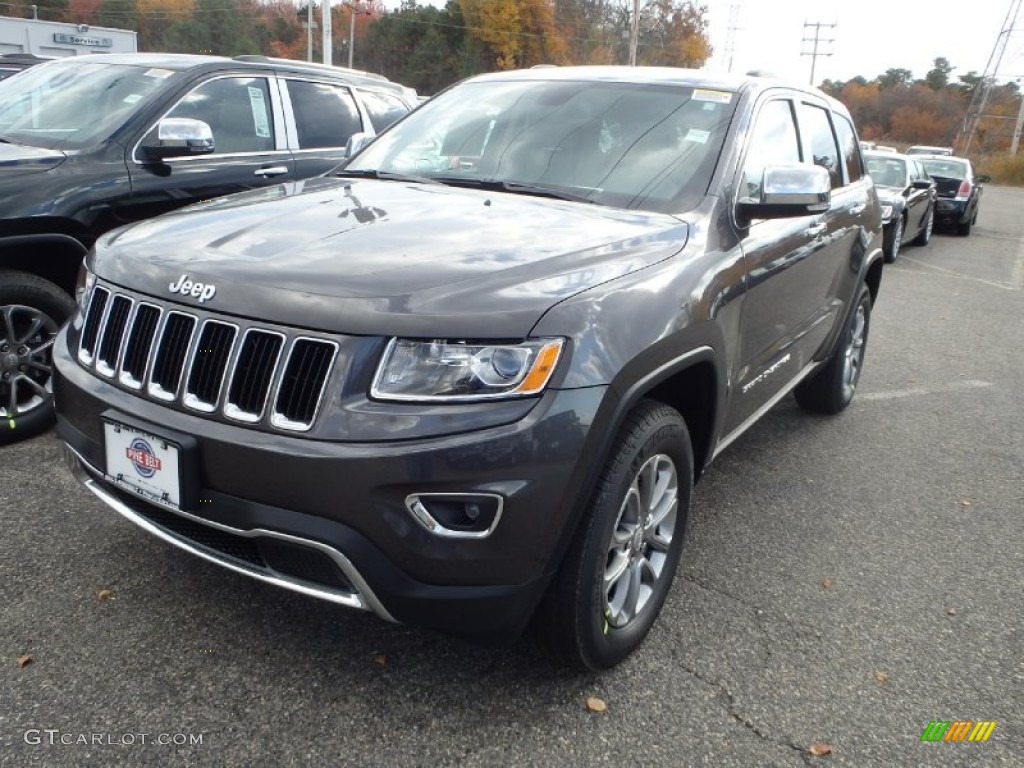 2014 Grand Cherokee Limited 4x4 - Granite Crystal Metallic / New Zealand Black/Light Frost photo #1