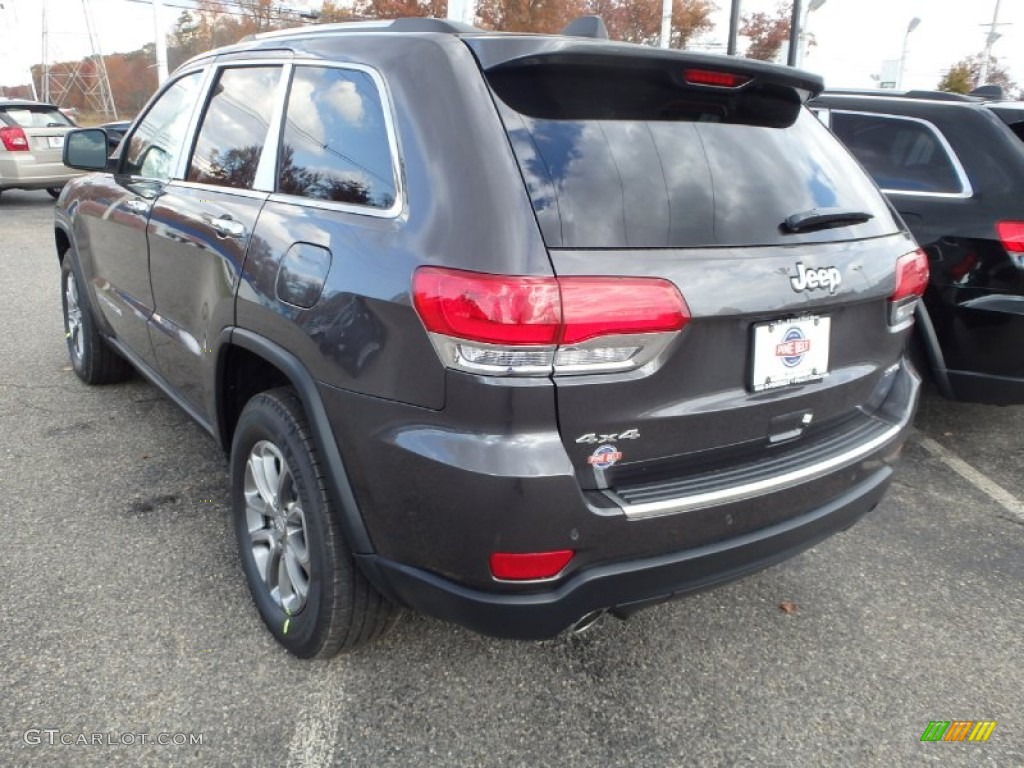 2014 Grand Cherokee Limited 4x4 - Granite Crystal Metallic / New Zealand Black/Light Frost photo #2