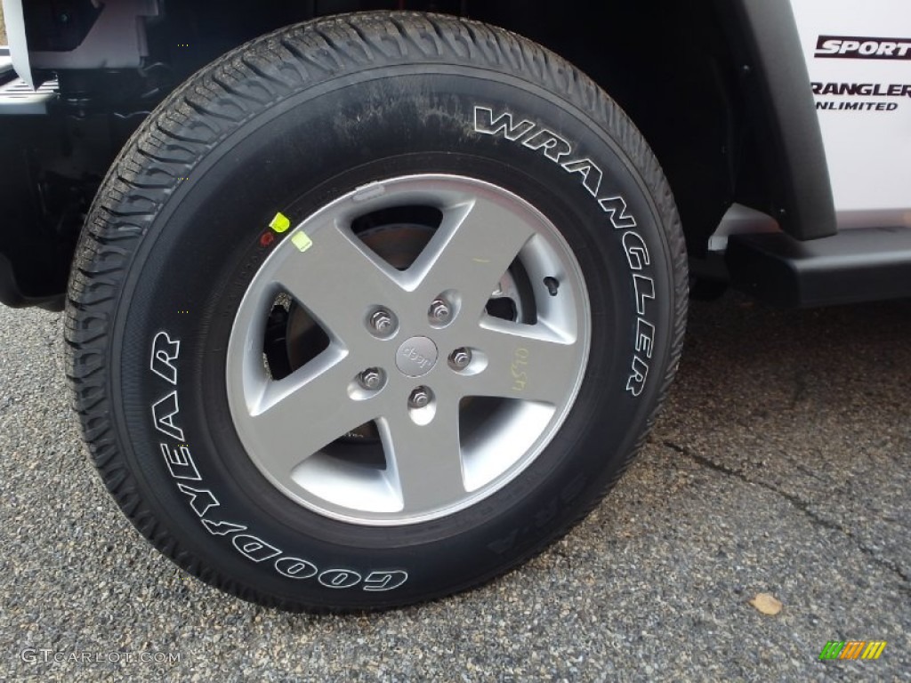 2014 Jeep Wrangler Unlimited Sport 4x4 Wheel Photos
