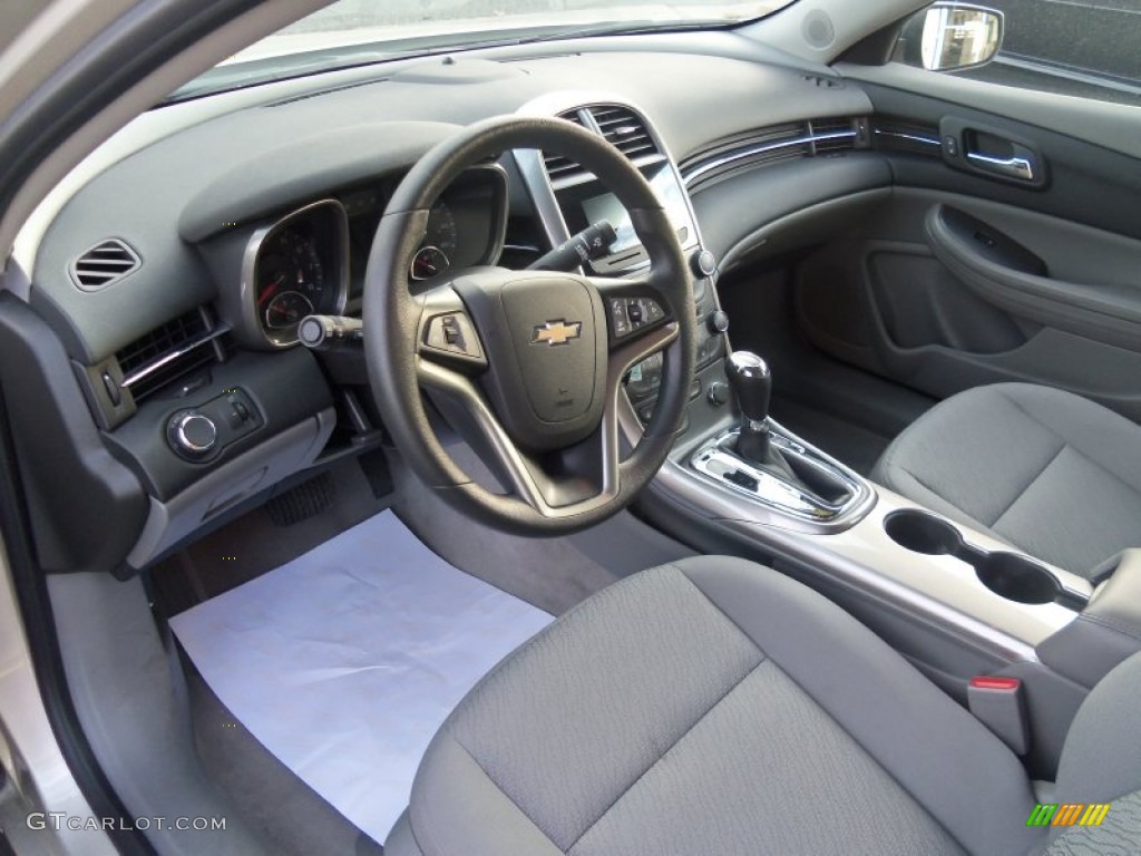 Jet Black/Titanium Interior 2013 Chevrolet Malibu LS Photo #87635416