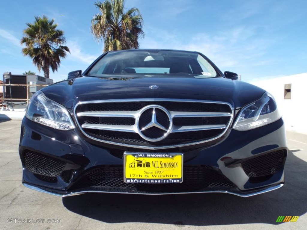 2014 E E250 BlueTEC Sedan - Black / Black photo #2