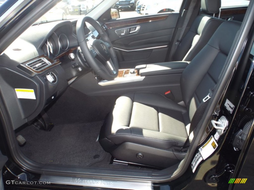2014 E E250 BlueTEC Sedan - Black / Black photo #7