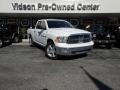 2012 Bright White Dodge Ram 1500 SLT Quad Cab 4x4  photo #1