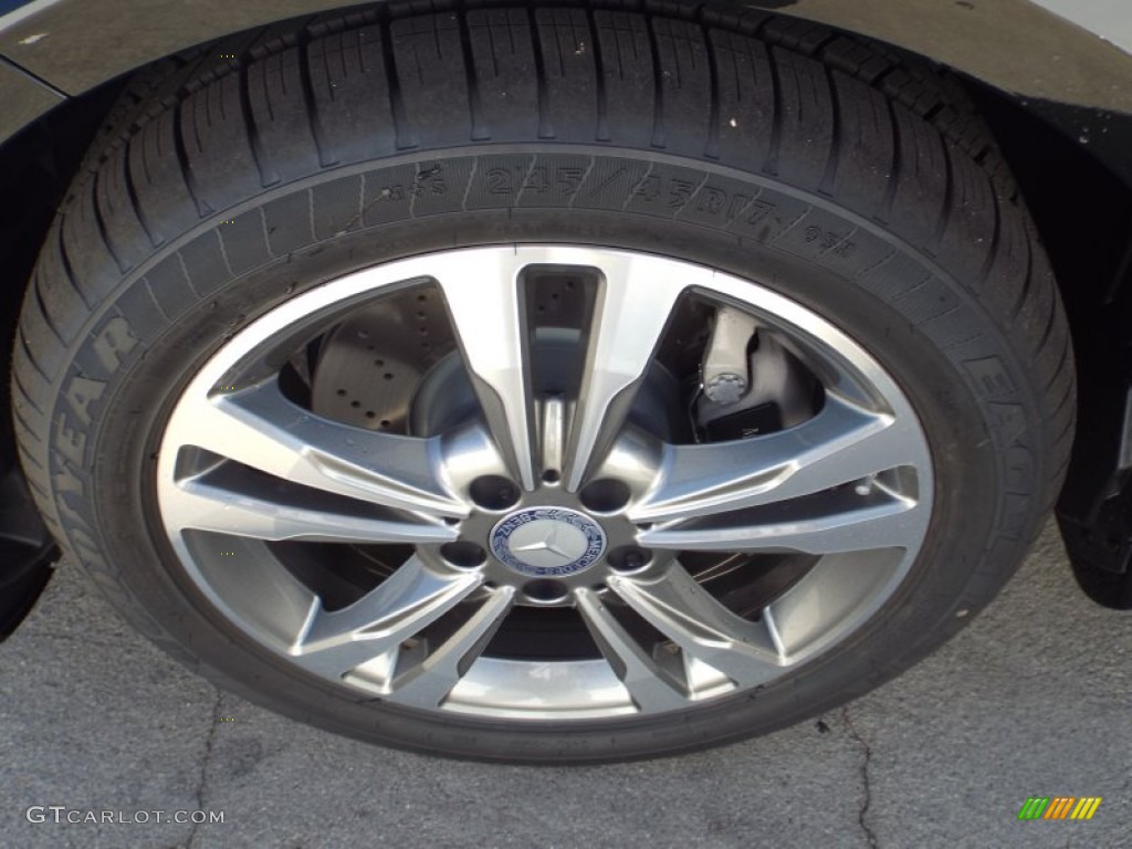2014 E E250 BlueTEC Sedan - Black / Black photo #10