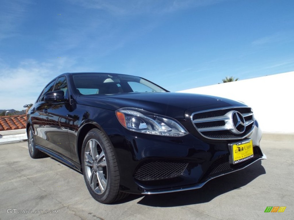 2014 E E250 BlueTEC Sedan - Black / Black photo #11