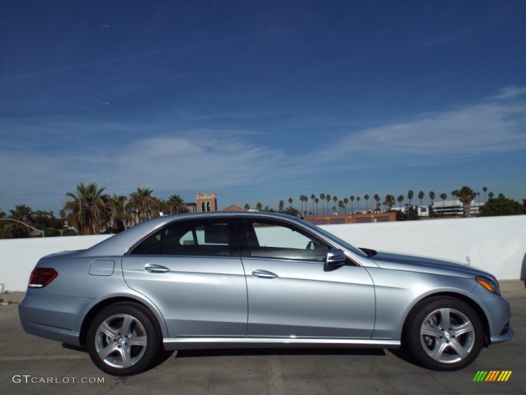 2014 E 350 Sedan - Diamond Silver Metallic / Black photo #3