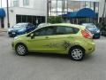 Lime Squeeze Metallic - Fiesta SE Hatchback Photo No. 3