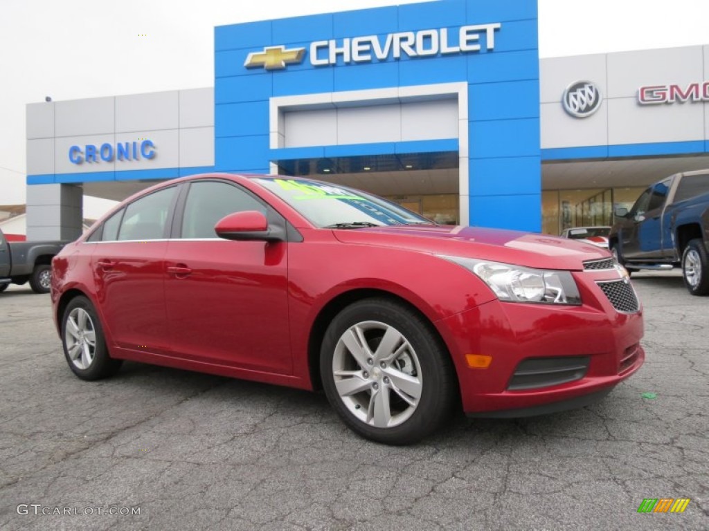 2014 Cruze Diesel - Crystal Red Tintcoat / Jet Black photo #1