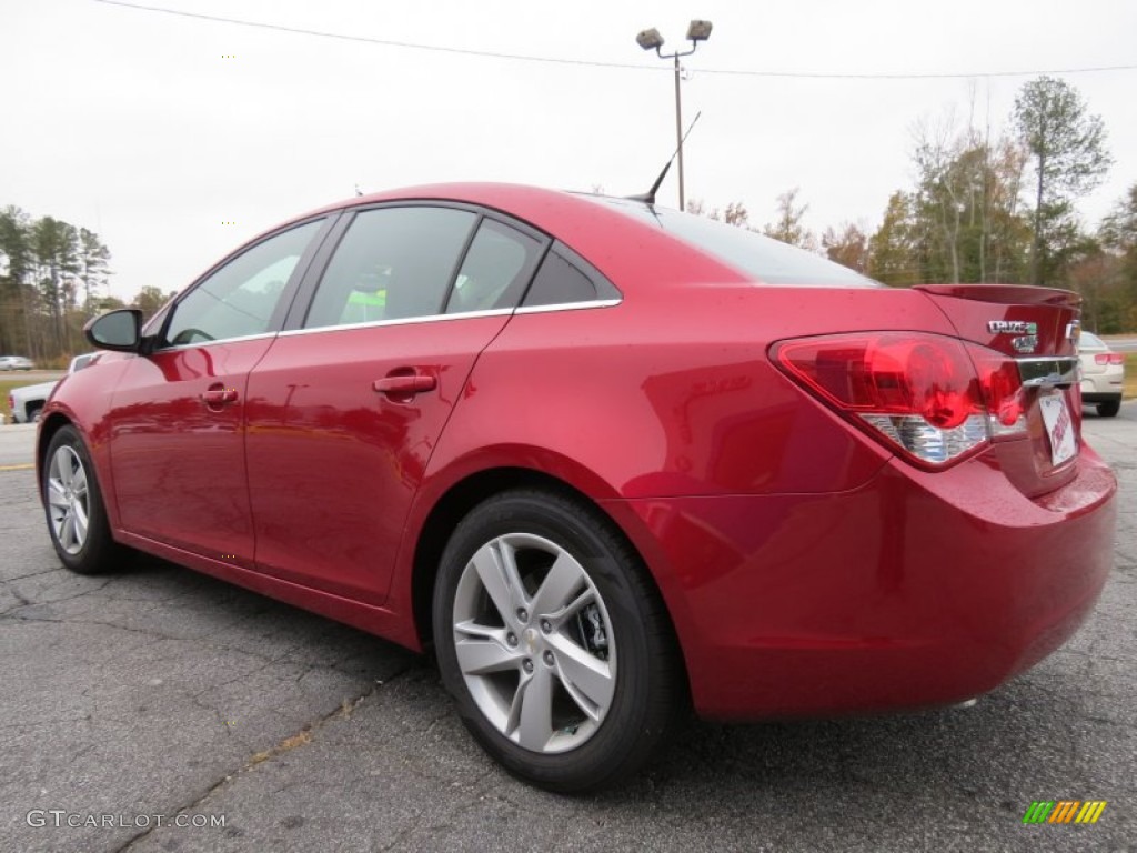 2014 Cruze Diesel - Crystal Red Tintcoat / Jet Black photo #5