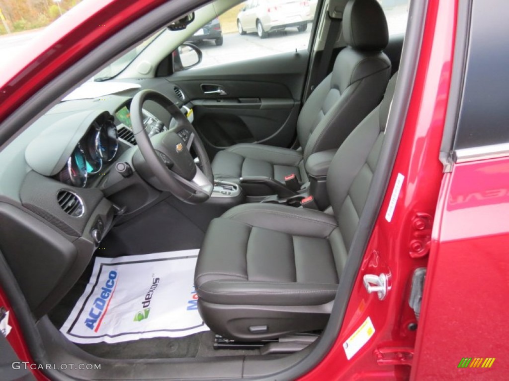 2014 Cruze Diesel - Crystal Red Tintcoat / Jet Black photo #10