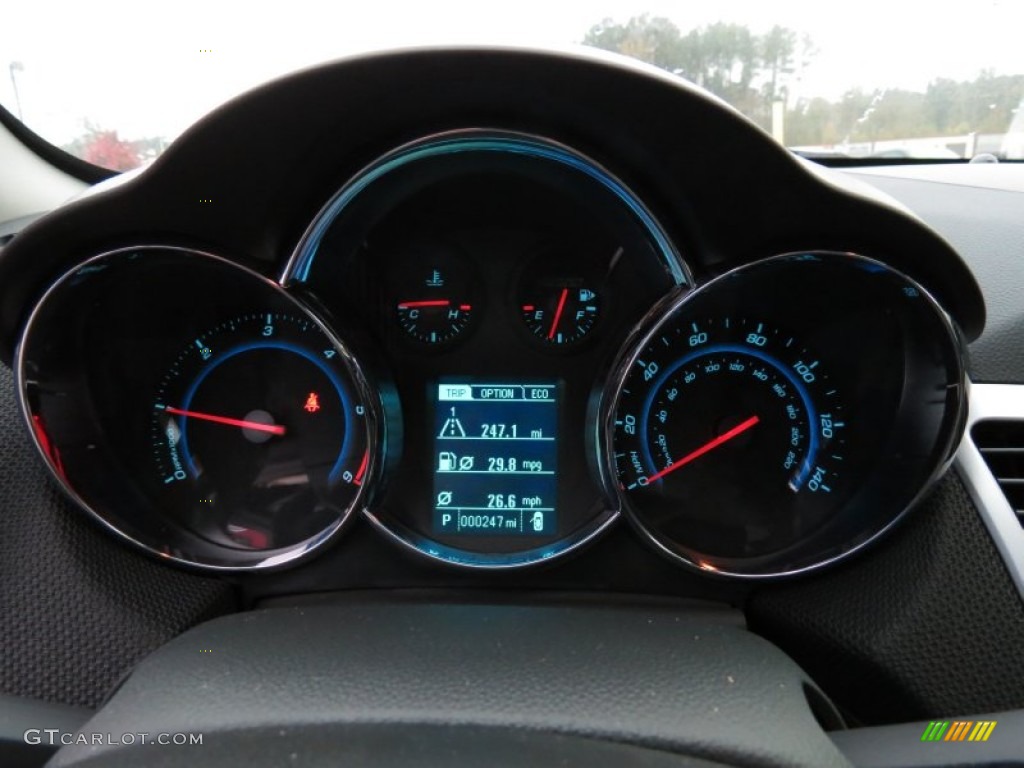 2014 Cruze Diesel - Crystal Red Tintcoat / Jet Black photo #15
