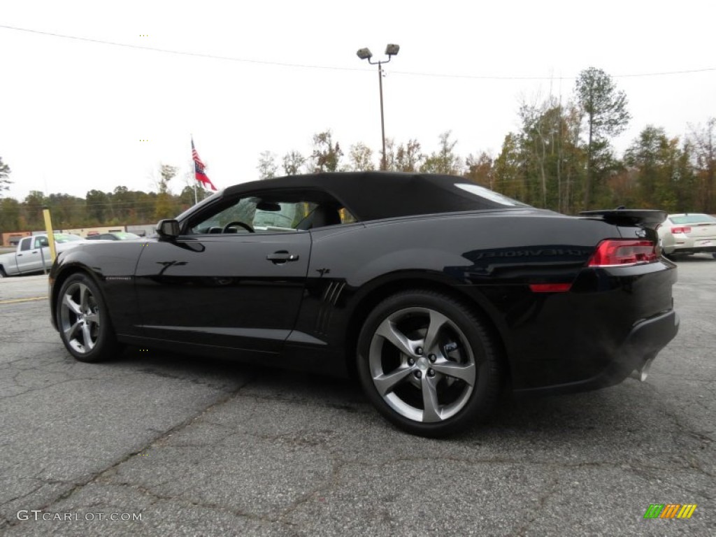 2014 Camaro LT/RS Convertible - Black / Black photo #14