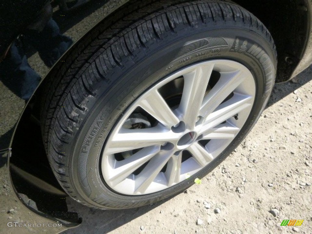 2014 Camry XLE V6 - Attitude Black Metallic / Ivory photo #9