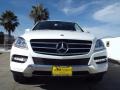 2014 Polar White Mercedes-Benz ML 350  photo #2