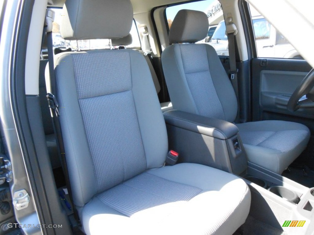 2010 Dakota Big Horn Crew Cab 4x4 - Mineral Gray Metallic / Dark Slate Gray/Medium Slate Gray photo #14